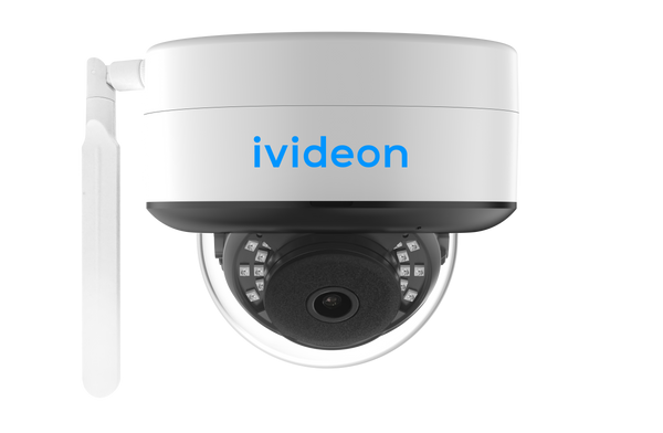 Ivideon-2230F-MSD4G Full HD IP Dome Camera with microphone, microSD card and 4G LTE support