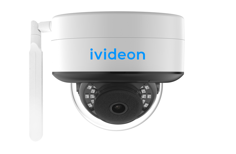 Ivideon-2230F-MSD4G Full HD IP Dome Camera with microphone, microSD card and 4G LTE support