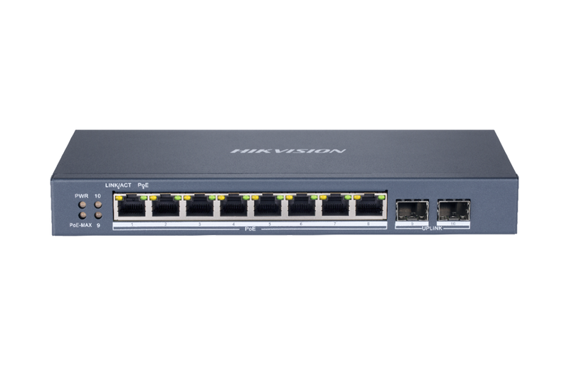 DS-3E1510P-SI Hikvision Smart Managed 8-Port Gigabit PoE Switch