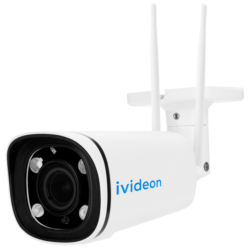 Ivideon-3260F-MSD4G Full HD IP Bullet Camera with microphone, microSD card and 4G LTE support