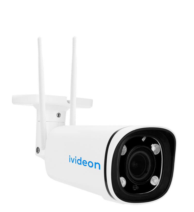 Ivideon-3260F-MSD4G Full HD IP Bullet Camera with microphone, microSD card and 4G LTE support