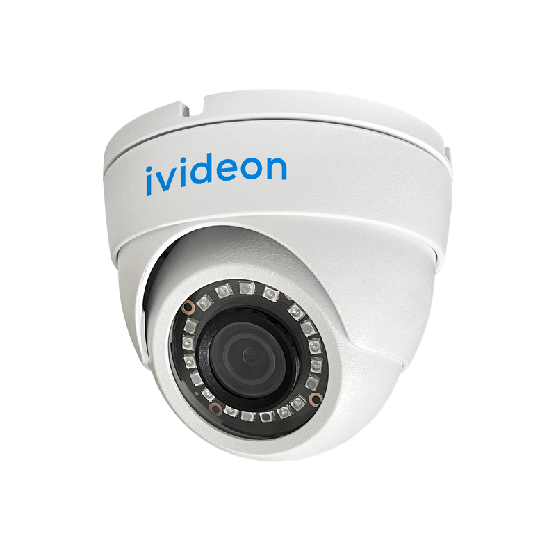 Ivideon 6220F-M Full HD 2MP fixed lens IP Camera with microphone and PoE support