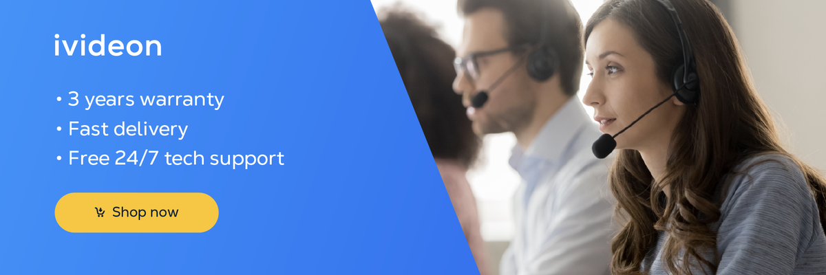 Ivideon Bullet Ivideon Shop - Solutions for business